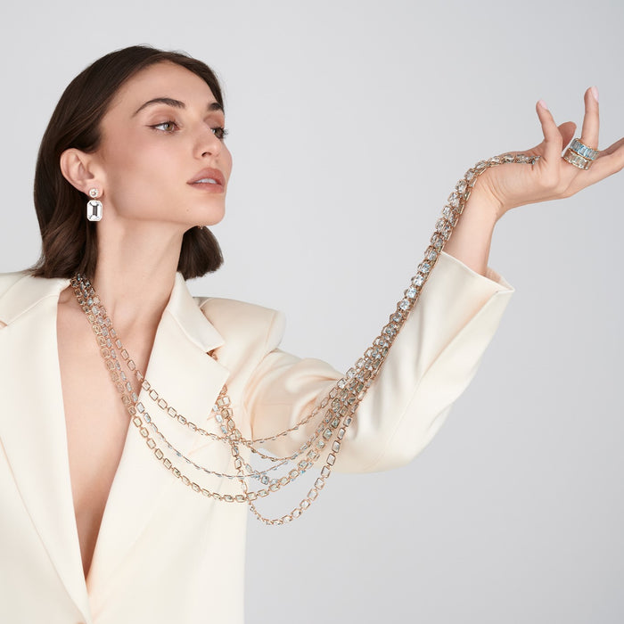 Pietra Emerald Cut Chain Necklace
