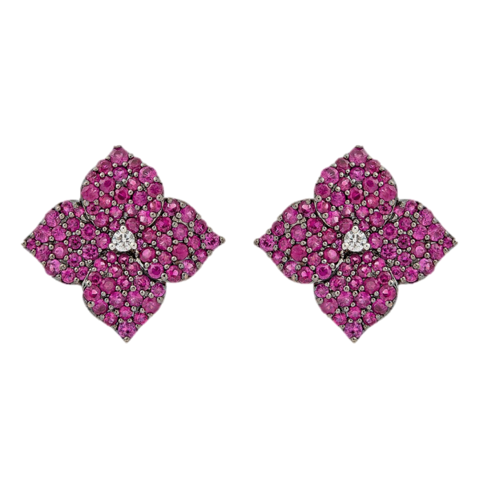 Fiore Large Flower Earrings