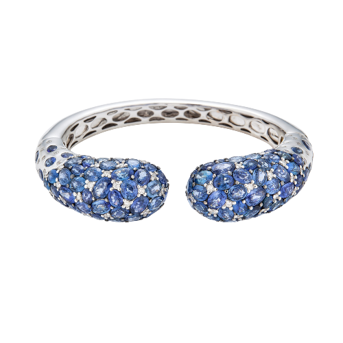 Mosaique Open Bangle Bracelet