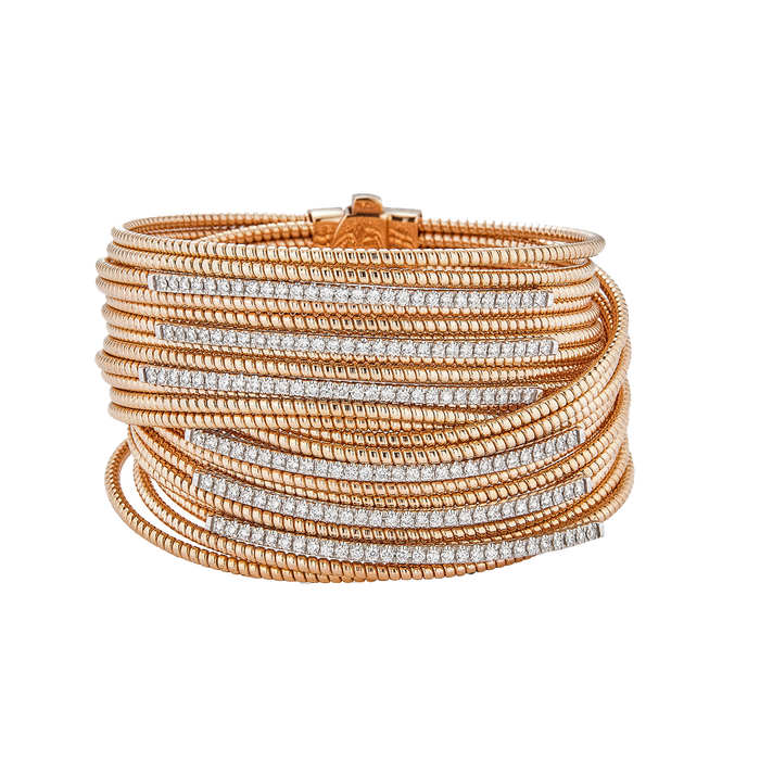 Oro Coil Bracelet Wide