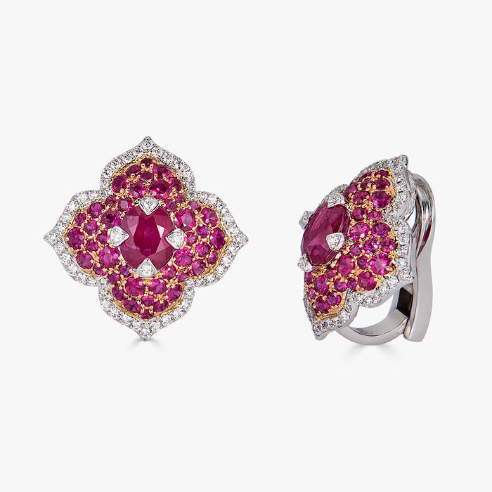 Pacha Earrings in Ruby