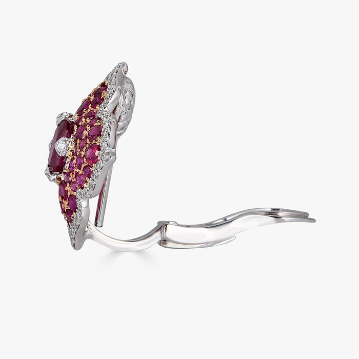 Pacha Earrings in Ruby
