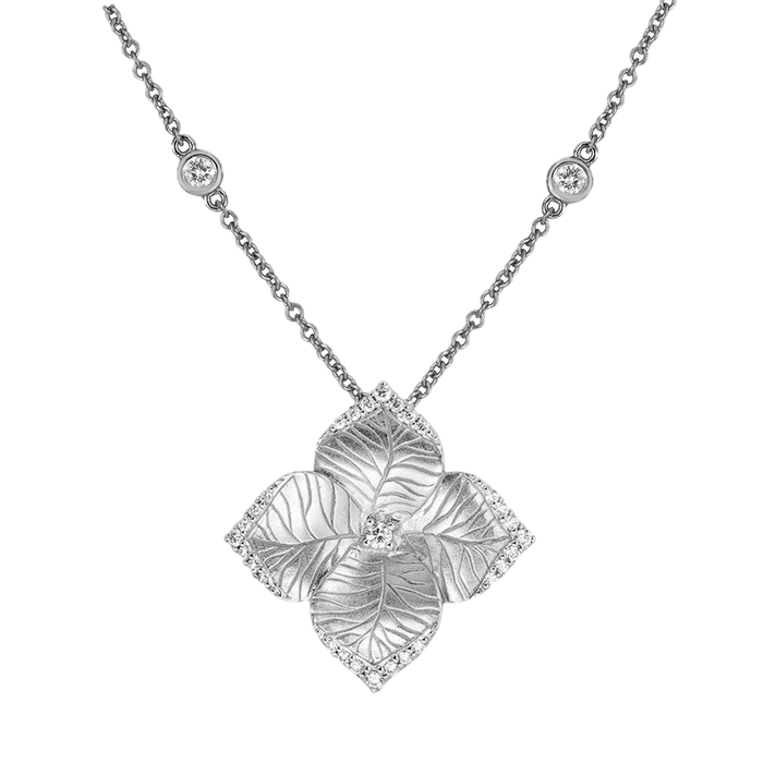 Oro Fiore Large Flower Necklace