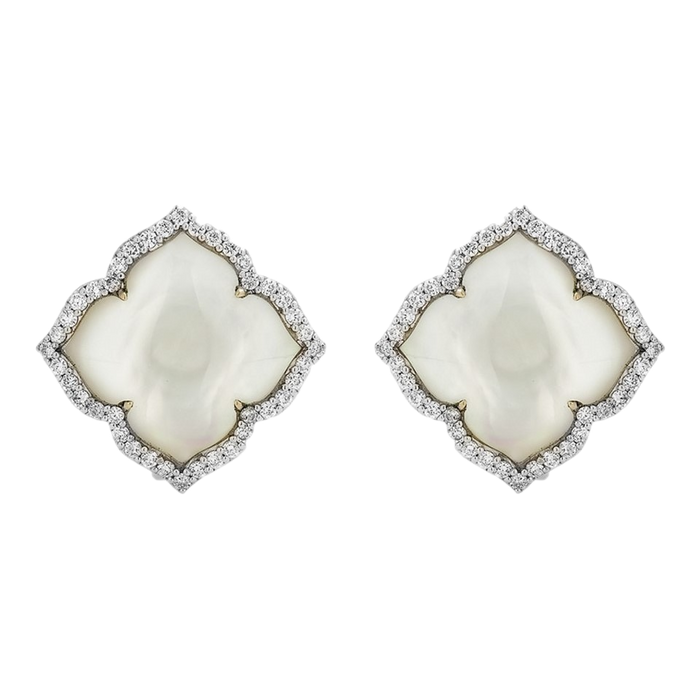 Capri Large Flower Earrings