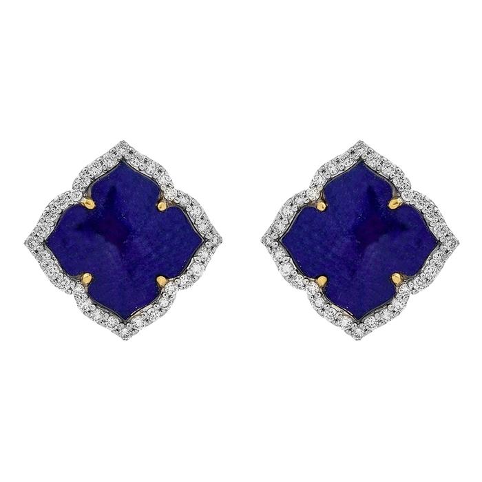 Capri Large Flower Earrings