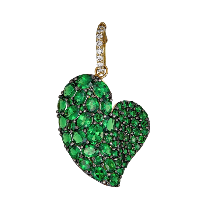 Wave Heart Large Pendant