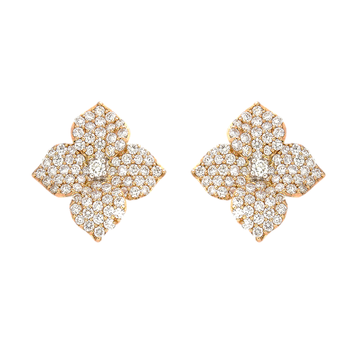 Fiore Large Flower Earrings