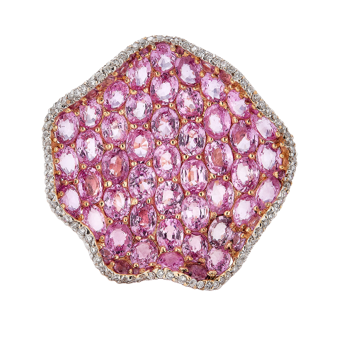 Mosaique Wave Ring