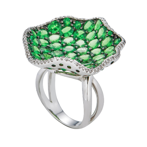 Mosaique Wave Ring