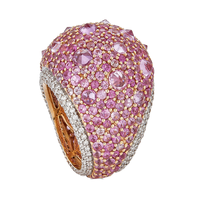 Mosaique Reverse Set Ring