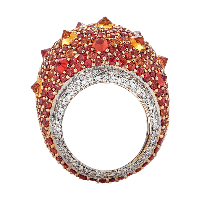 Mosaique Reverse Set Ring