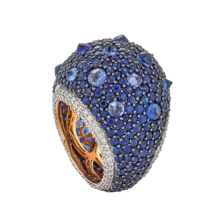 Mosaique Reverse Set Ring