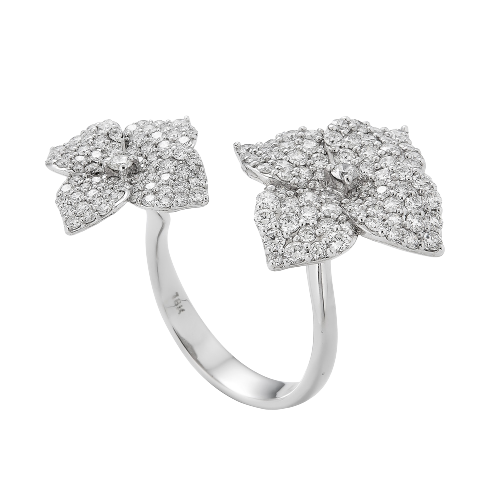 Fiore Double Flower Ring