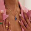 Wave Heart Medium Necklace