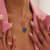 Wave Heart Medium Necklace
