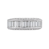 Square Baguette Eternity Band