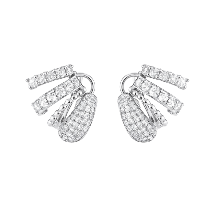 Dome Triple Earring