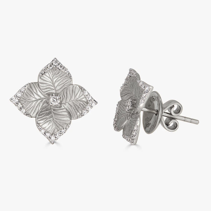 Oro Fiore Small Flower Earrings