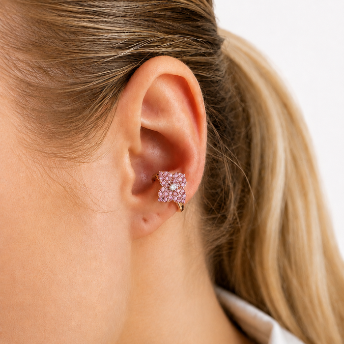 Fiore Mini Flower Earcuff