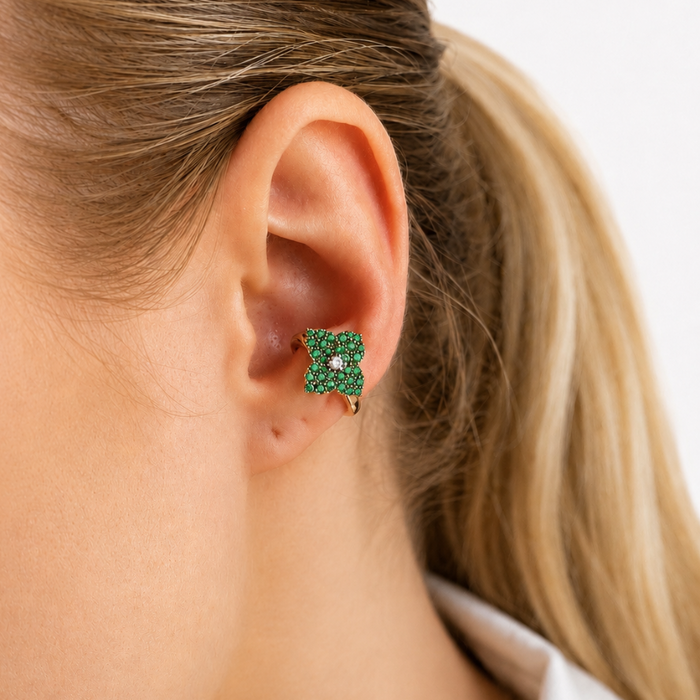 Fiore Mini Flower Earcuff