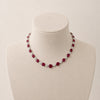 Approx. 44.09 carats Oval Rubies&nbsp;
4.99 carats Round Diamonds&nbsp;
Necklace set in 18K White Gold&nbsp;
16.5 in