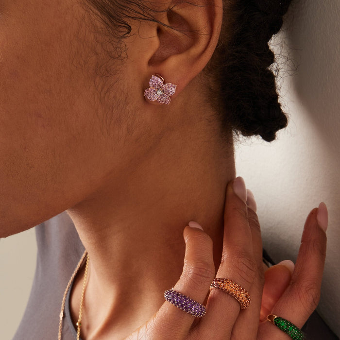 Fiore Small Flower Earrings