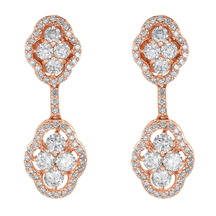 Maison Two Tier Earrings