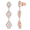 Maison Three Tier Earrings