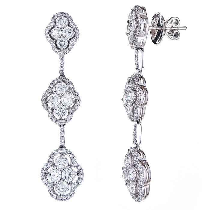 Maison Three Tier Earrings