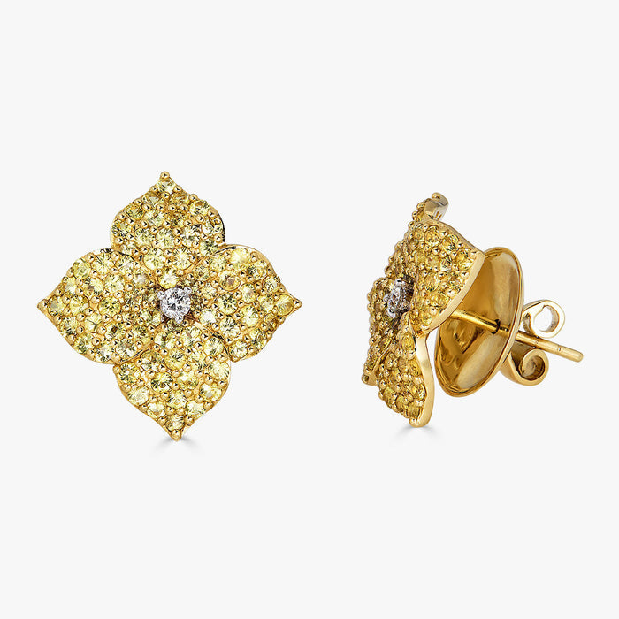 Fiore Large Flower Earrings