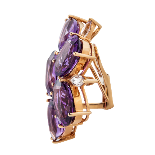 Pietra Cluster Earrings