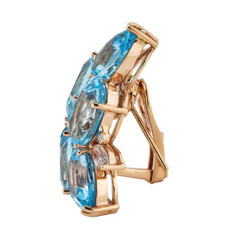 Pietra Cluster Earrings