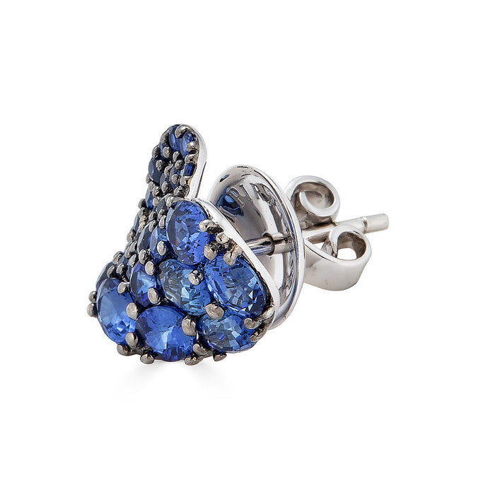 Wave Heart Small Earring