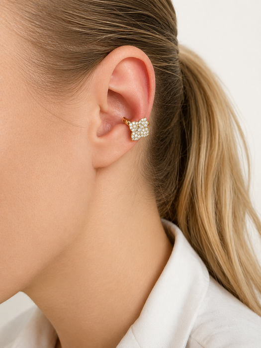 Fiore Mini Flower Earcuff