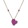 Wave Heart Small Necklace