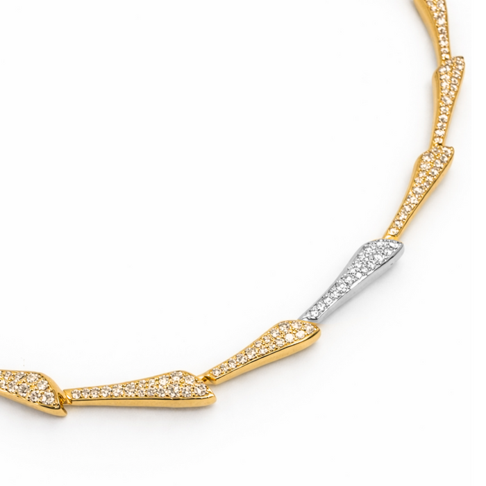 Pave One Necklace