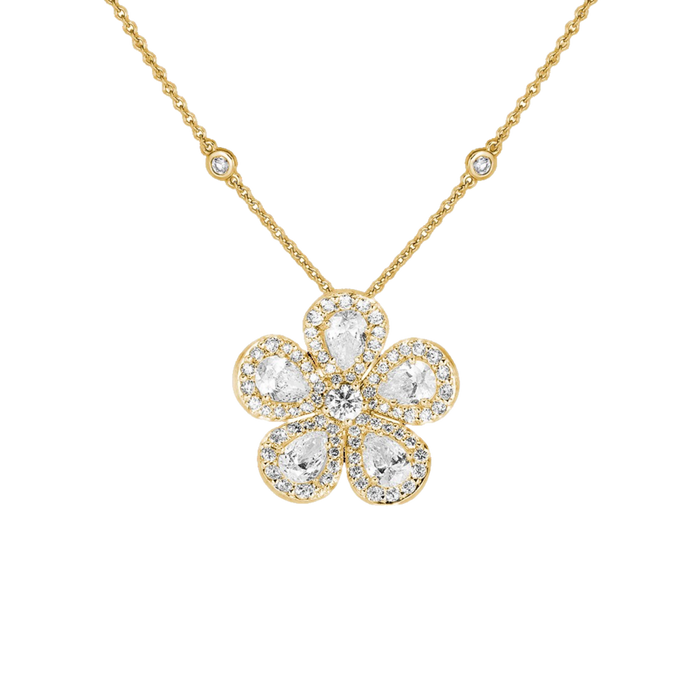 Mini Classic Flower Necklace