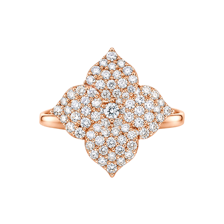 Approx. 1.01 carats Round Diamonds

Set in 18K Rose Gold