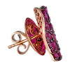 Wave Heart Medium Earring