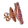 Wave Heart Medium Earring