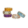 Pietra Emerald Cut Eternity Band