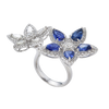 Vendome Double Flower Ring