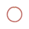 Approx. 9.67 carats Round Pink Sapphires
0.69 carats Round Diamonds&nbsp;
Set in 18K Yellow Gold
7.25 in