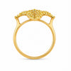 Approx. 1.01 carats Round Yellow Sapphires
0.04 carats Round Diamonds
Set in 18K Yellow Gold