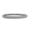 Approx. 2.49 carats in Round Diamond
Bangle set in 18K White Gold
Size: 54 x 47