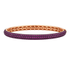 Approx. 3 carats Round Deep Pink Sapphires
Set in 18K Rose Gold
53 x 46 mm