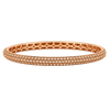 Approx. 2.48 carats Round Diamonds
Bangle set in 18K Rose Gold
Size: 54 x 47mm