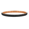 Approx. 2.58 carats Round Black Diamonds&nbsp;
Set in 18K Rose Gold&nbsp;
53 x 46 mm