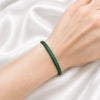 Approx. 3.10 carats Round Tsavorite Sapphires
Set in 18K White Gold
53 x 36 mm