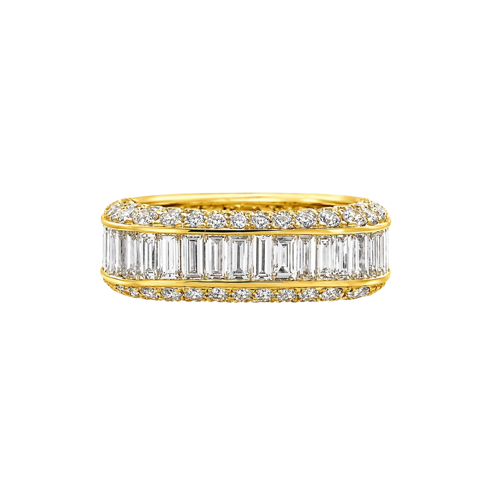Square Baguette Eternity Band